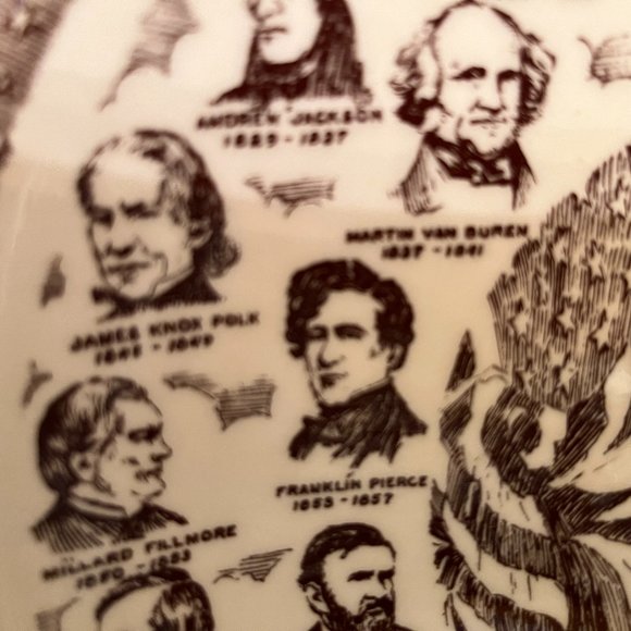 Presidential Gallery Collectible Plate of U.S. Presidents - Picture 5 of 8